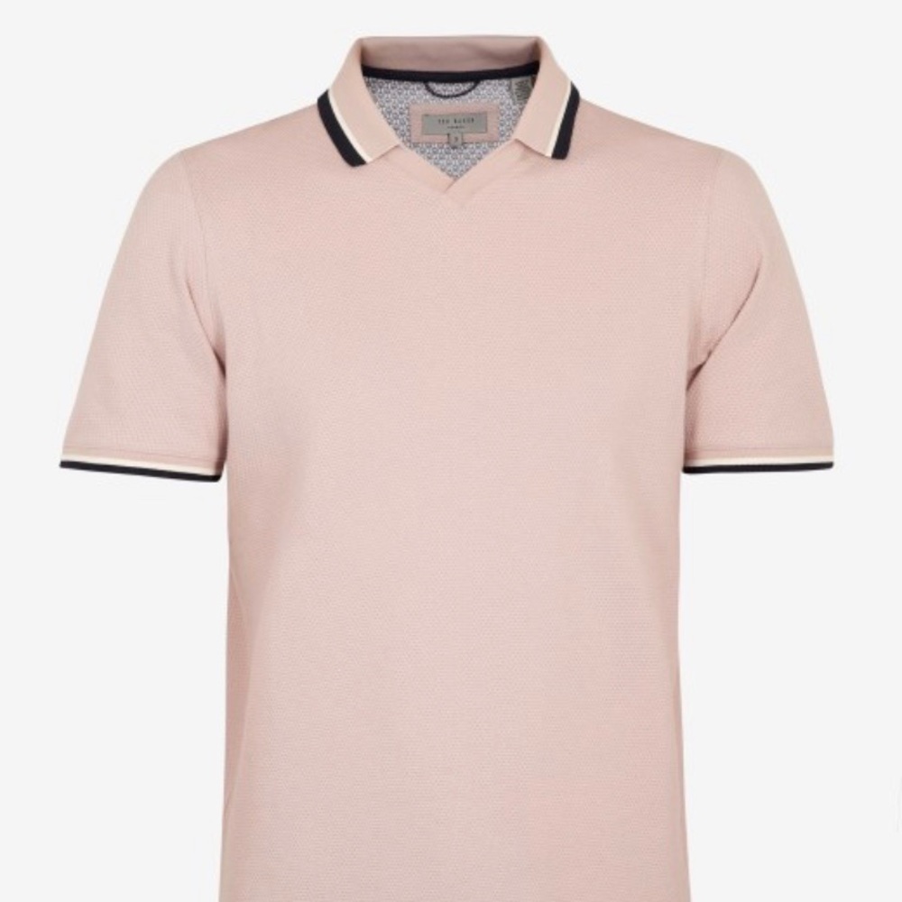 Ted Baker Pink Men’s Knit Polo